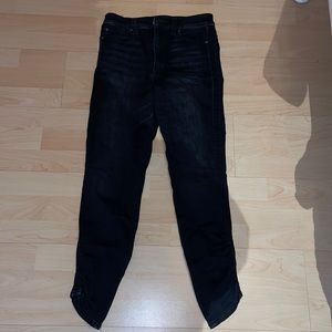 Joes black high waisted jeans